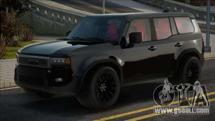 Toyota Land Cruiser Prado Black for GTA San Andreas