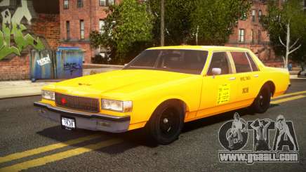 1985 Chevrolet Caprice Classic Taxi for GTA 4
