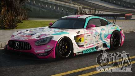 Mercedes-BENZ AMG GT3 GOODSMILE RACING 2024 MIKU for GTA San Andreas