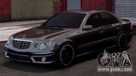 Mercedes-Benz E63 AMG Black for GTA 4
