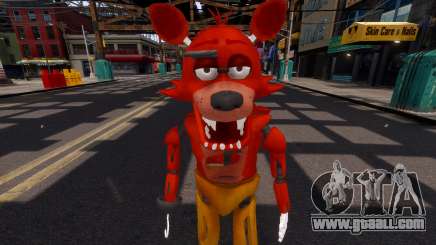 Foxy from Five Nights at Freddys for GTA 4