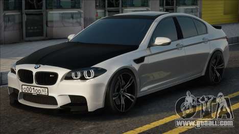 BMW M5 F10 White for GTA San Andreas