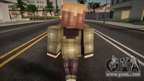 Minecraft Ped Wmyst for GTA San Andreas