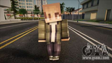 Minecraft Ped Wmyst for GTA San Andreas