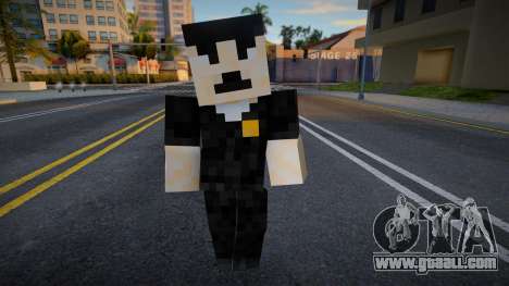 Minecraft Ped Sfpd1 for GTA San Andreas