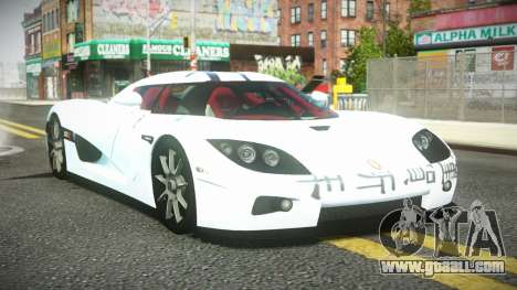 Koenigsegg CCX M-Tuned S12 for GTA 4