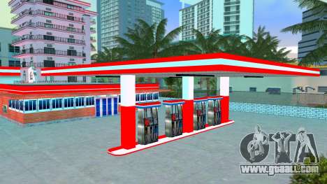 Vice City China Gas Station for GTA Vice City
