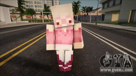 Minecraft Ped Wfost for GTA San Andreas