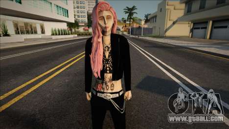 Ira girl with tattoos on her body for GTA San Andreas