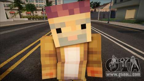 Minecraft Ped Wmotr1 for GTA San Andreas