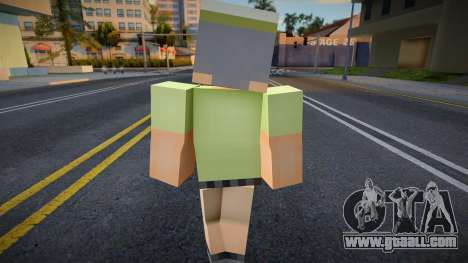 Minecraft Ped Wmori for GTA San Andreas