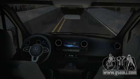 Mercedes-Benz Sprinter Grey for GTA San Andreas