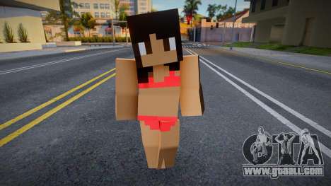 Minecraft Ped Hfybe for GTA San Andreas