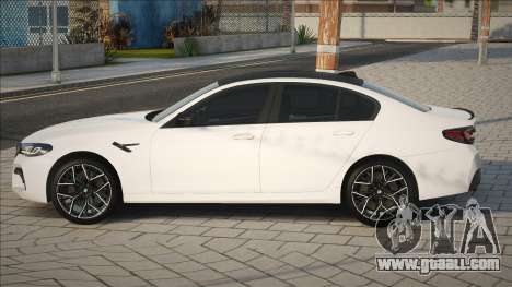 BMW M5 F90 2021 CCD White for GTA San Andreas