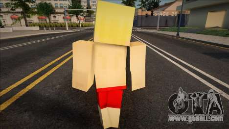 Minecraft Ped Wmylg for GTA San Andreas