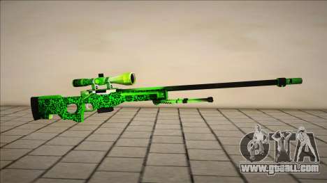 Green Sniper Rifle [v1] for GTA San Andreas