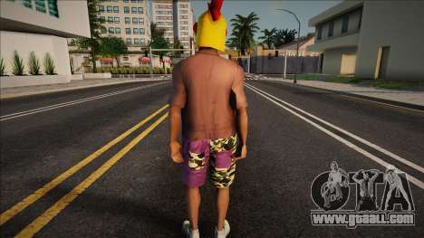 Ped with Tenkuu Shinpan Mask 2 for GTA San Andreas