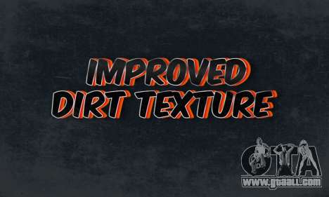Improved dirt texture for GTA 4