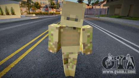 Minecraft Ped Army for GTA San Andreas
