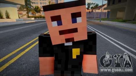 Minecraft Ped Hernandez for GTA San Andreas