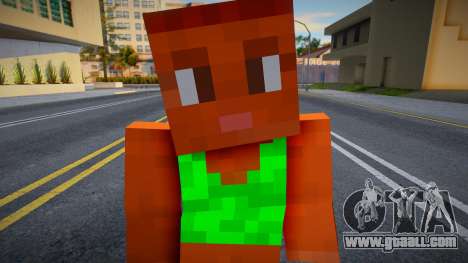 Minecraft Ped Kendl for GTA San Andreas