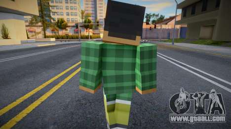 Minecraft Ped Fam1 for GTA San Andreas