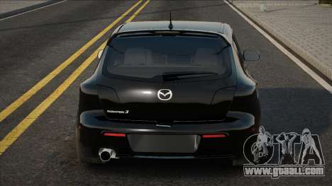 Mazda Speed 3 Black for GTA San Andreas
