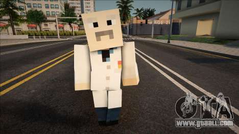 Minecraft Ped Wmosci for GTA San Andreas