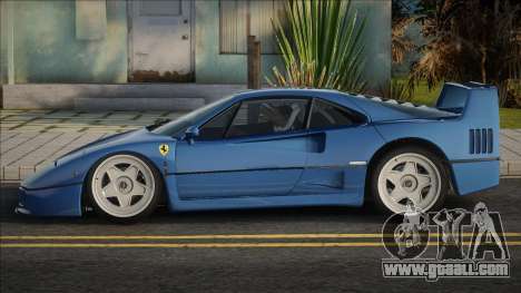 Ferrari F40 v1 for GTA San Andreas