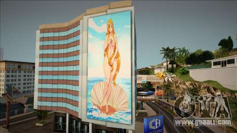 Asuna billboard for GTA San Andreas