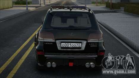 Lexus LX570 Invader Blek for GTA San Andreas