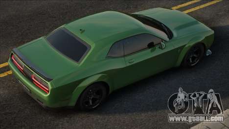 Dodge Challenger SRT Demon Devo for GTA San Andreas