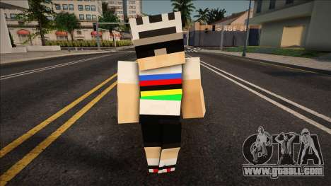 Minecraft Ped Wmyro for GTA San Andreas