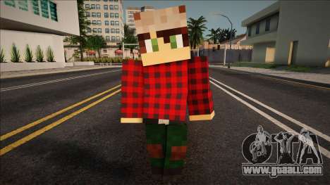 Minecraft Ped Wmybp for GTA San Andreas