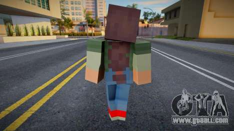 Minecraft Ped Cwfyhb for GTA San Andreas