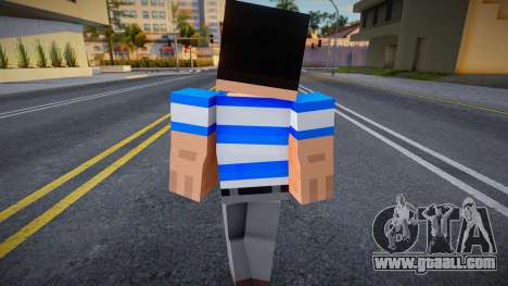 Minecraft Ped Tbone for GTA San Andreas
