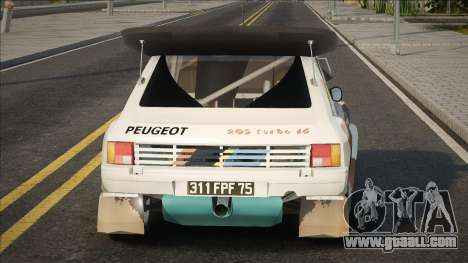 Peugeot 205 Turbo for GTA San Andreas