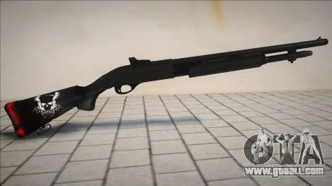 Red Gun Chromegun for GTA San Andreas