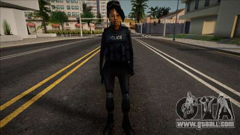 Swat Girl 1 for GTA San Andreas