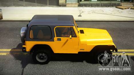 1986 Jeep Wrangler V1.0 for GTA 4