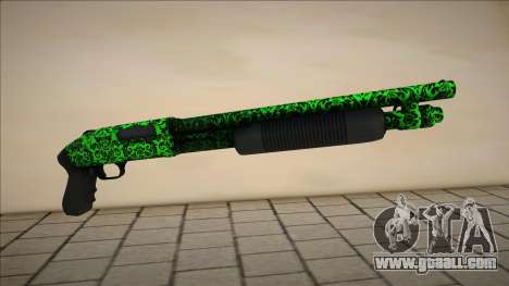 Chromegun [Green] for GTA San Andreas