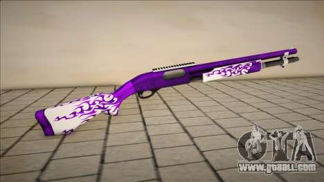 Chromegun Purple [v1] for GTA San Andreas