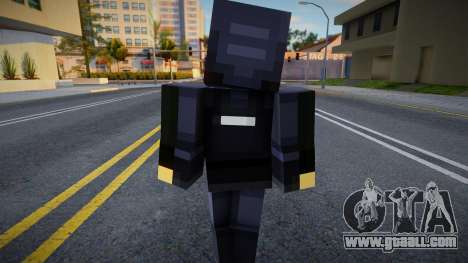 Minecraft Ped SWAT for GTA San Andreas