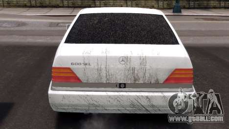 Mercedes-Benz 600 Sel Grey for GTA 4