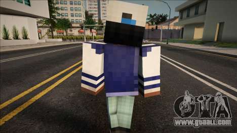 Minecraft Ped Wbdyg2 for GTA San Andreas