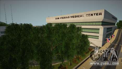 Santa Flora Medical Center HD-Textures 2024 for GTA San Andreas