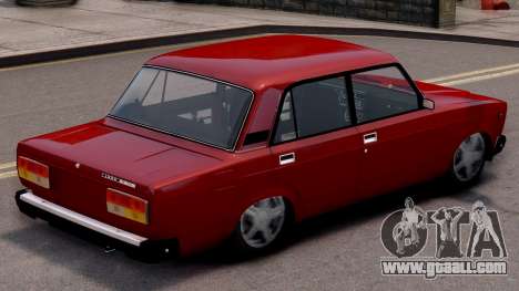 Vaz 2107 Red Style for GTA 4