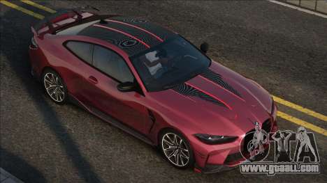BMW M4 G82 (Red) for GTA San Andreas