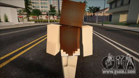 Minecraft Ped Wfybe for GTA San Andreas