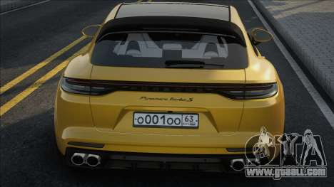Porsche Panamera Turbo S Yellow for GTA San Andreas